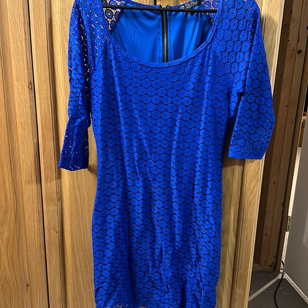 BeBop Blue Dress